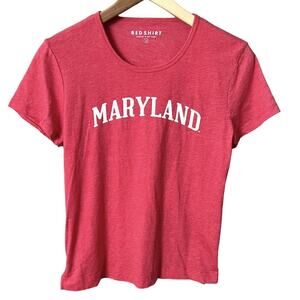 University of Maryland T-Shirt NWT Women’s Small Short Sleeve Red UMD Terps Tee
